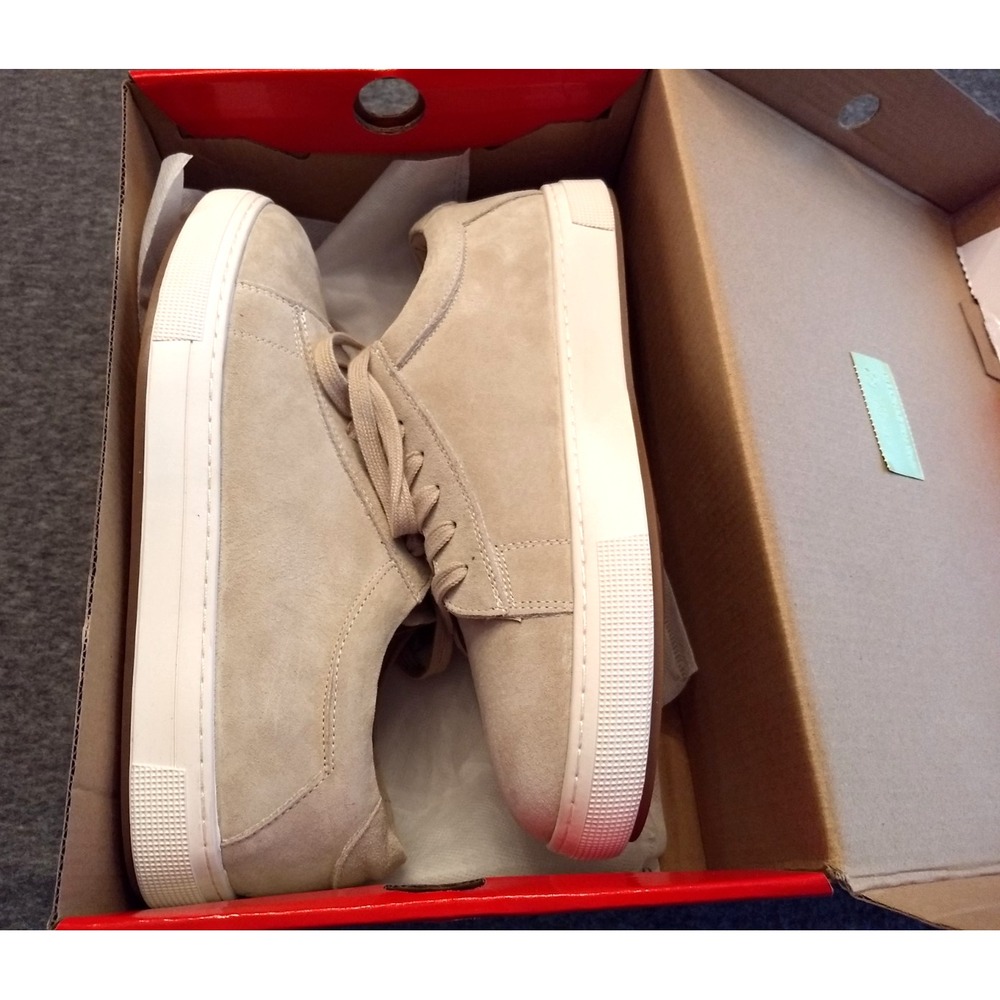 Propet Kenji Lace Up Sneakers Mens 8X (3E) Sand Casual Shoes MCA152S NEW‎ READ